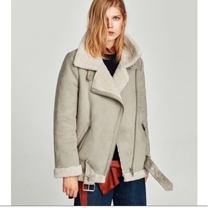 Zara Shearling Jacket